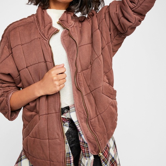 Free People Jackets & Blazers - FREE PEOPLE dolman quilted knit jacket